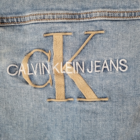 Girls Calvin Klein Jean Jacket - Picture 4 of 6